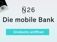 Anzeige: N26 ist eine mobile Bank fürs Smartphone